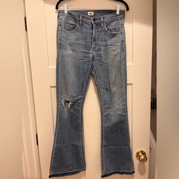 Citizens of Humanity Drew Flip Flop jeans Sz 27 - Picture 2 of 7